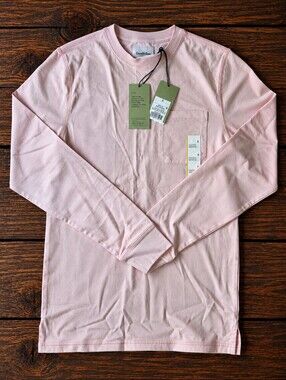 Goodfellow & Co Light Pink Long-Sleeve Pocket Tee